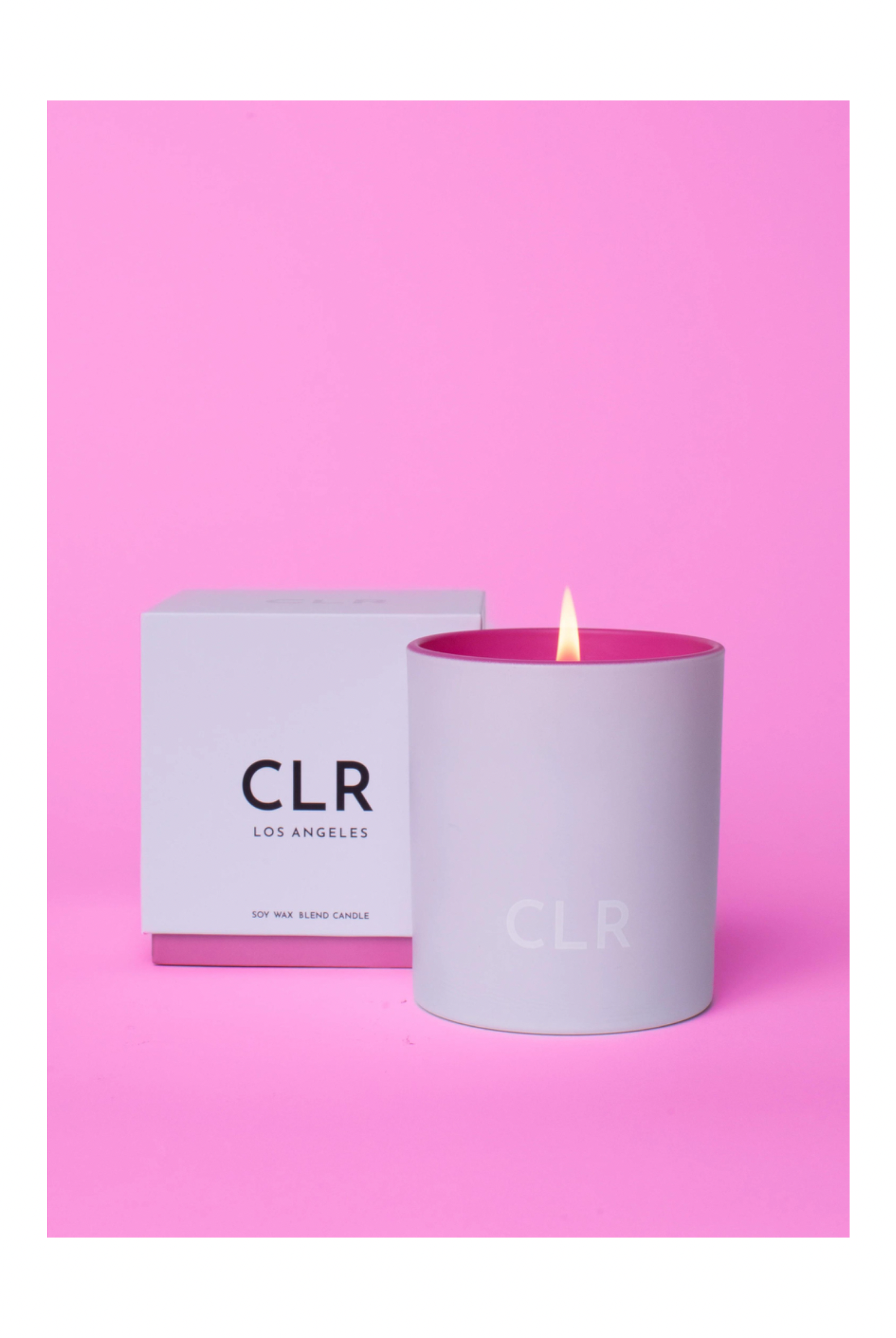CLR Candle - Pink - Elysian Couture