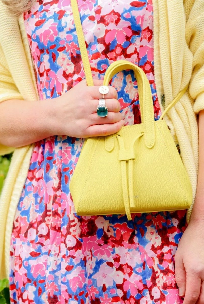 Aria Mini Bag - Banana - Elysian Couture