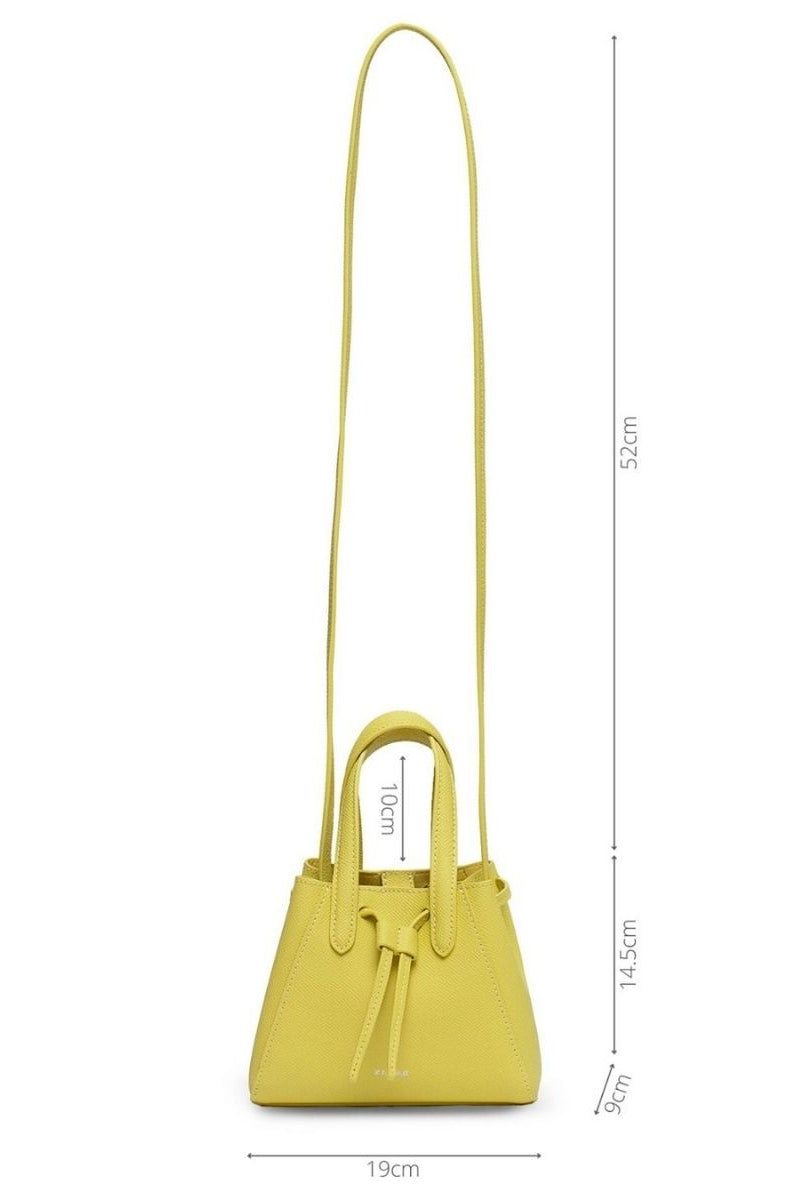 Aria Mini Bag - Banana - Elysian Couture