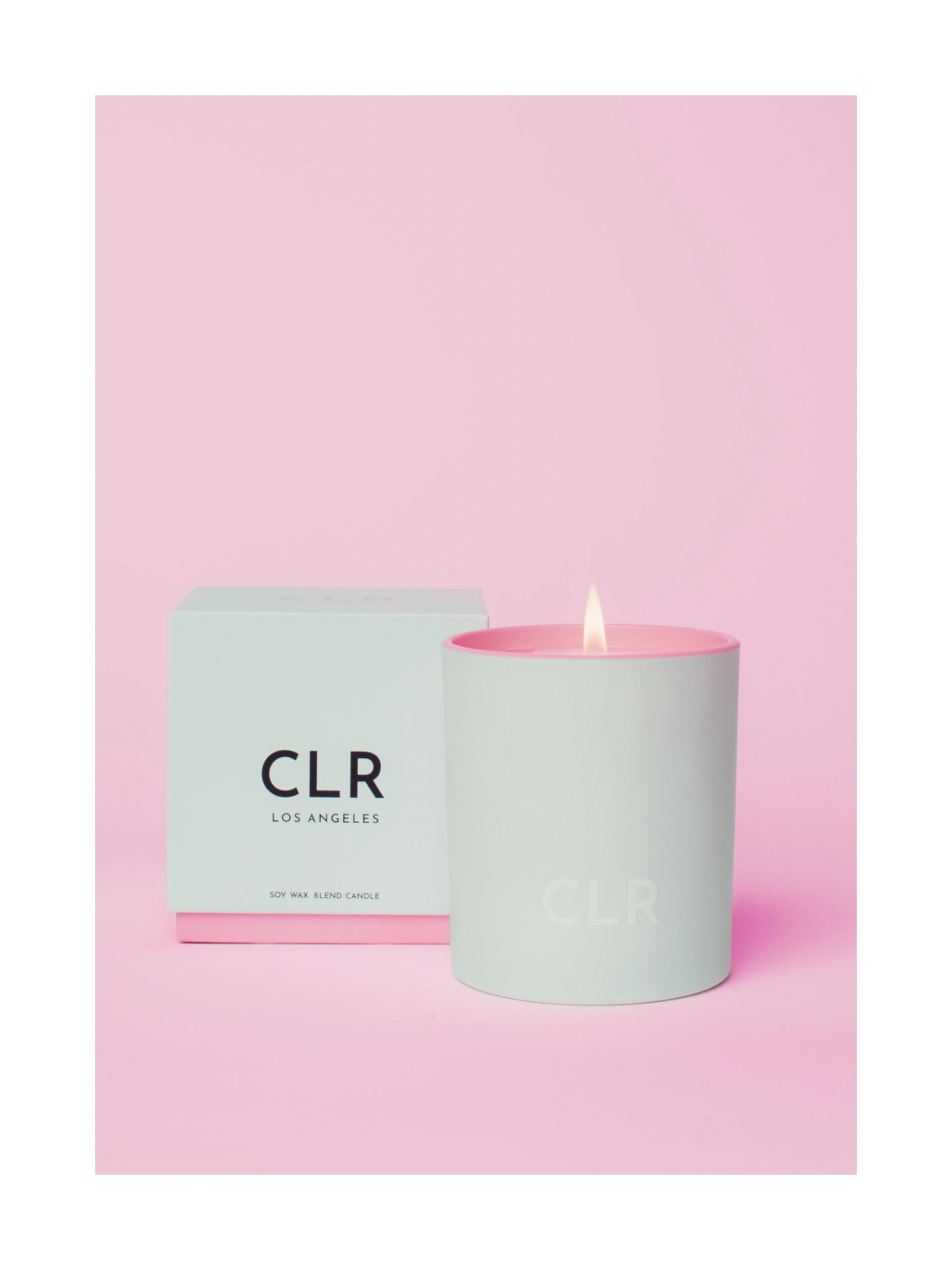 CLR Candle - Baby Pink - Elysian Couture