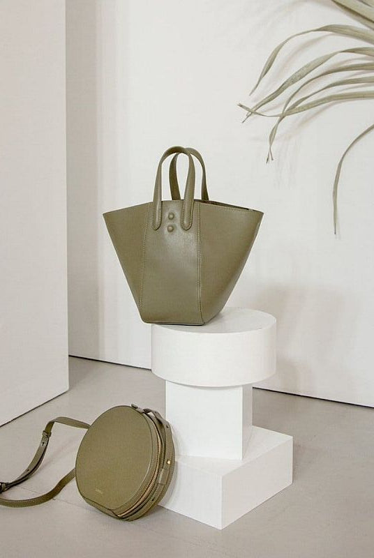 Eight Bag Mini - Olive - Elysian Couture