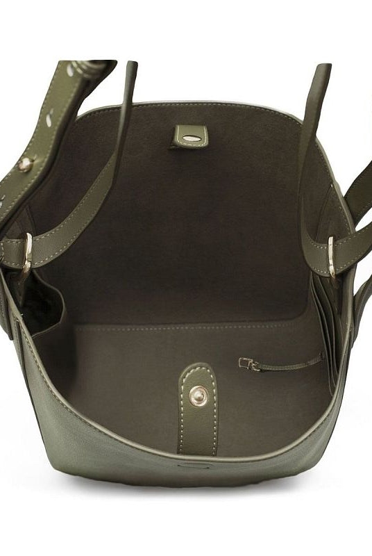 Eight Bag Mini - Olive - Elysian Couture