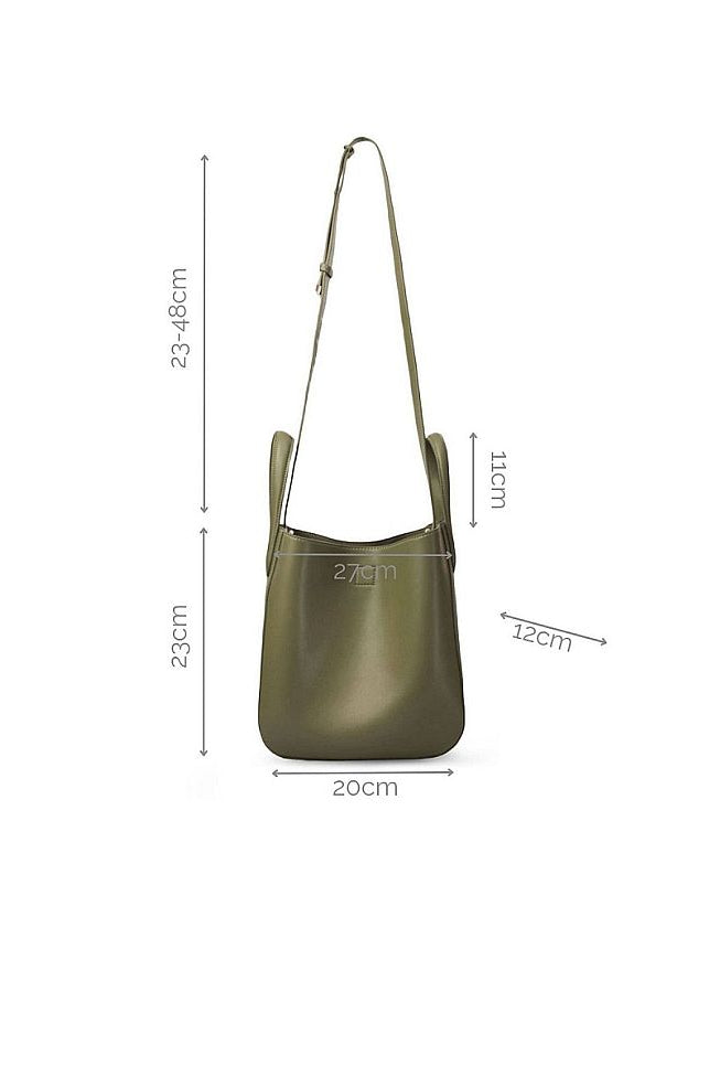 Eight Bag Mini - Olive - Elysian Couture