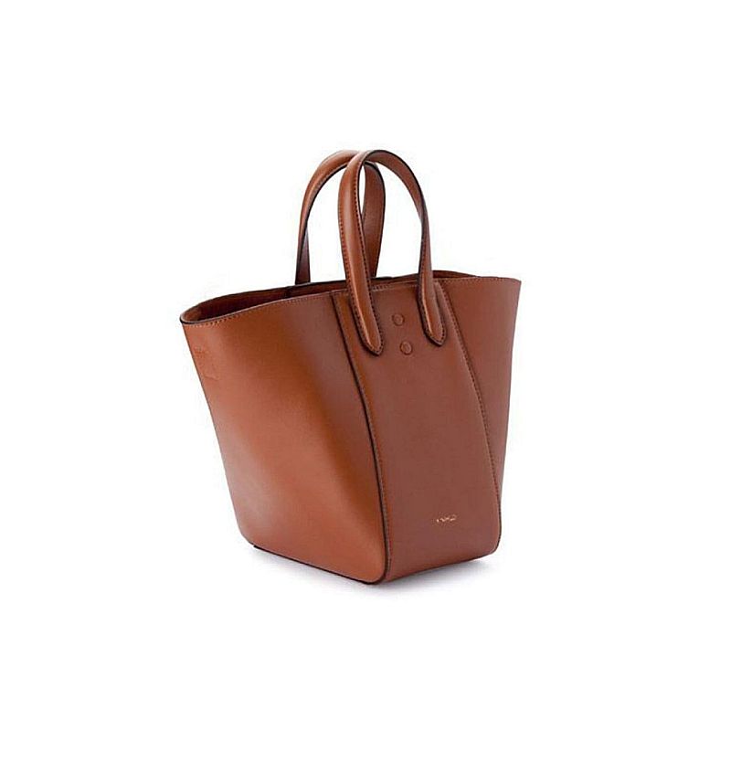 Eight Bag Mini - Caramel - Elysian Couture