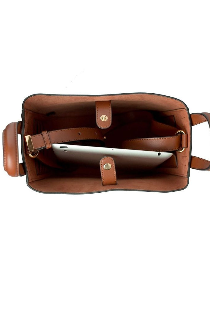 Eight Bag Mini - Caramel - Elysian Couture