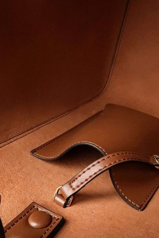 Eight Bag Mini - Caramel - Elysian Couture