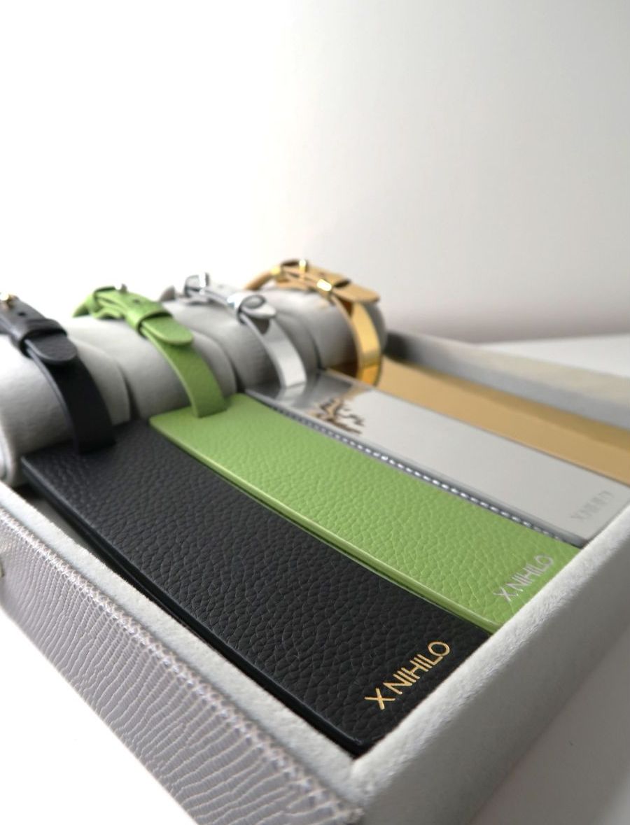 St. Tropez Luggage Tag - Pebble - Elysian Couture