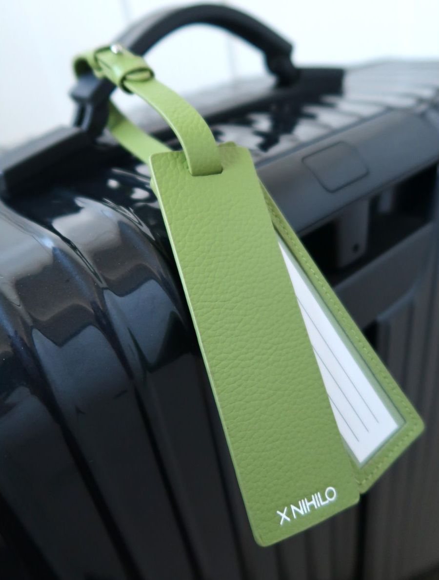 St. Tropez Luggage Tag - Pebble - Elysian Couture