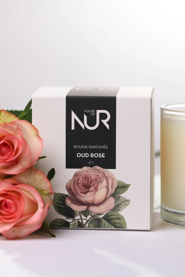 Oud Rose No. 1 Candle - Elysian Couture