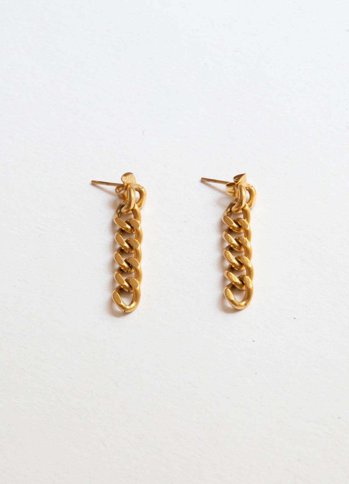 Cuban Chain Earring - Elysian Couture
