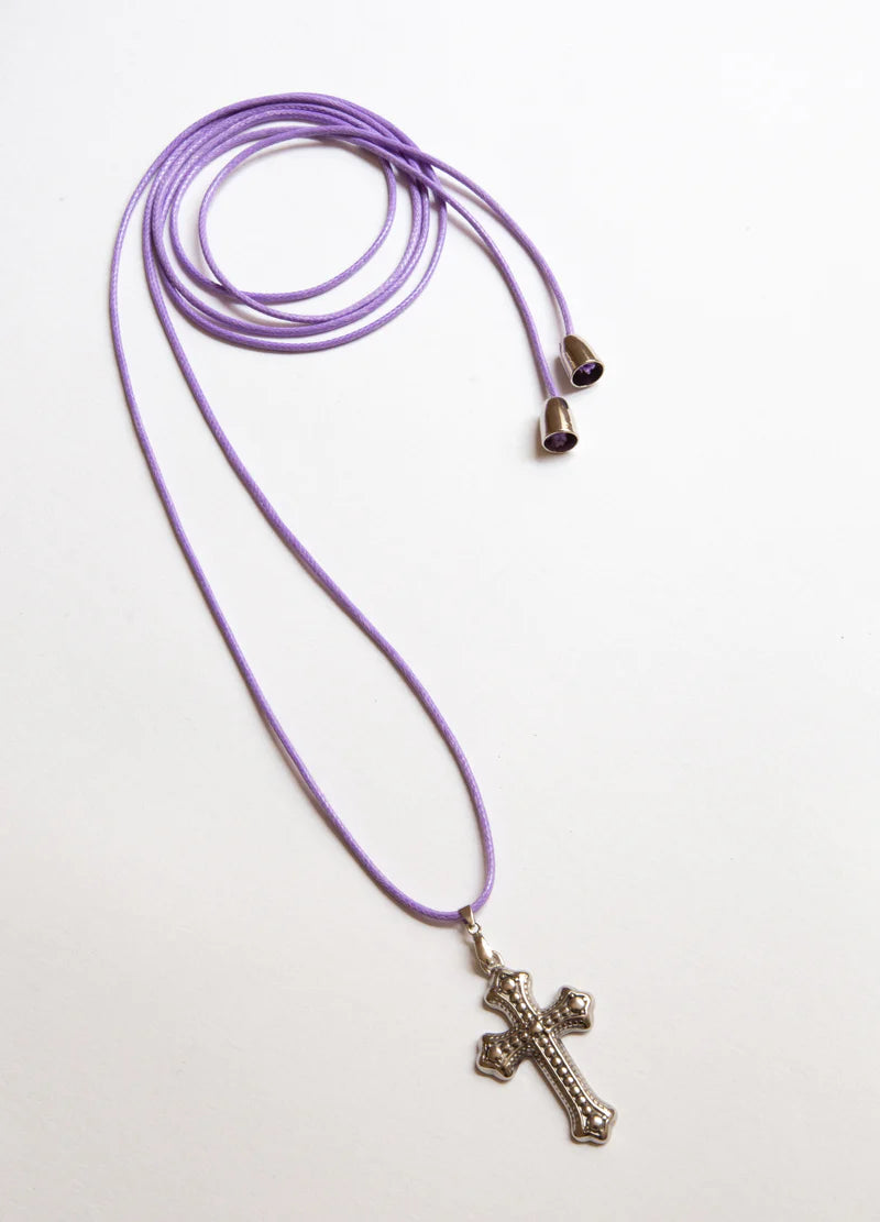 Drew Cross Necklace - Elysian Couture