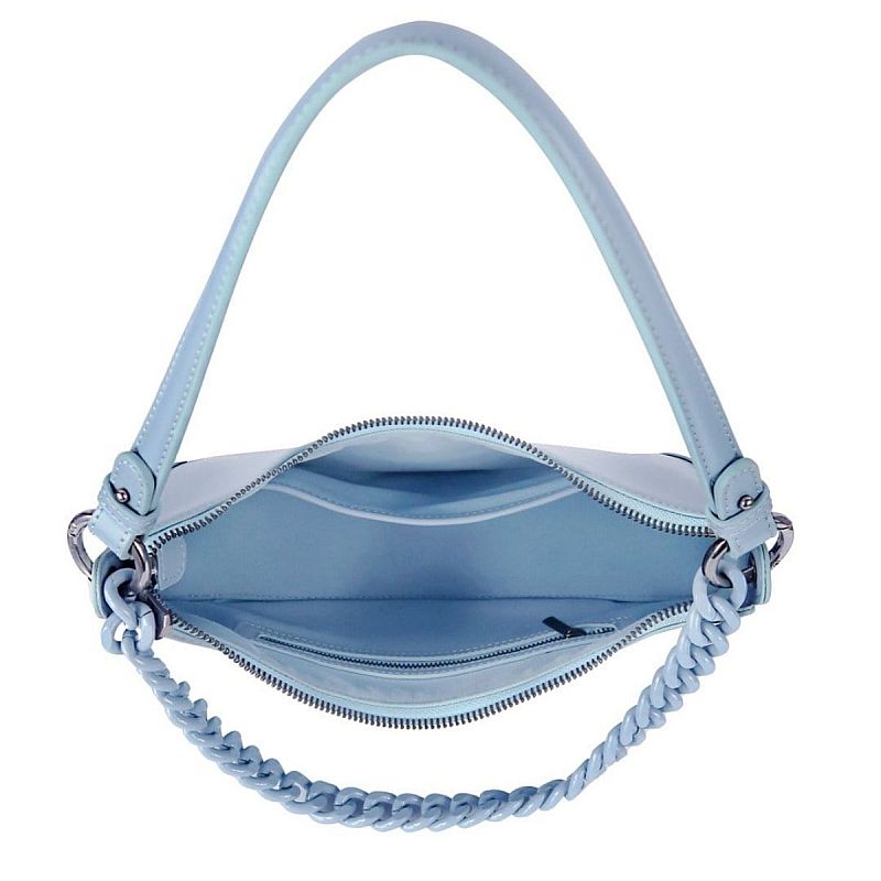 Marshall Columbia Poppy Purse Swarovski Crystal Embellished Plush Shoulder  Bag In Sky Blue | ModeSens