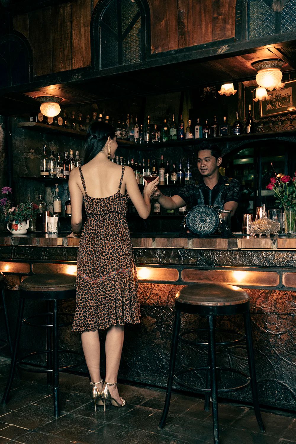 Marie Midi Dress - Elysian Couture