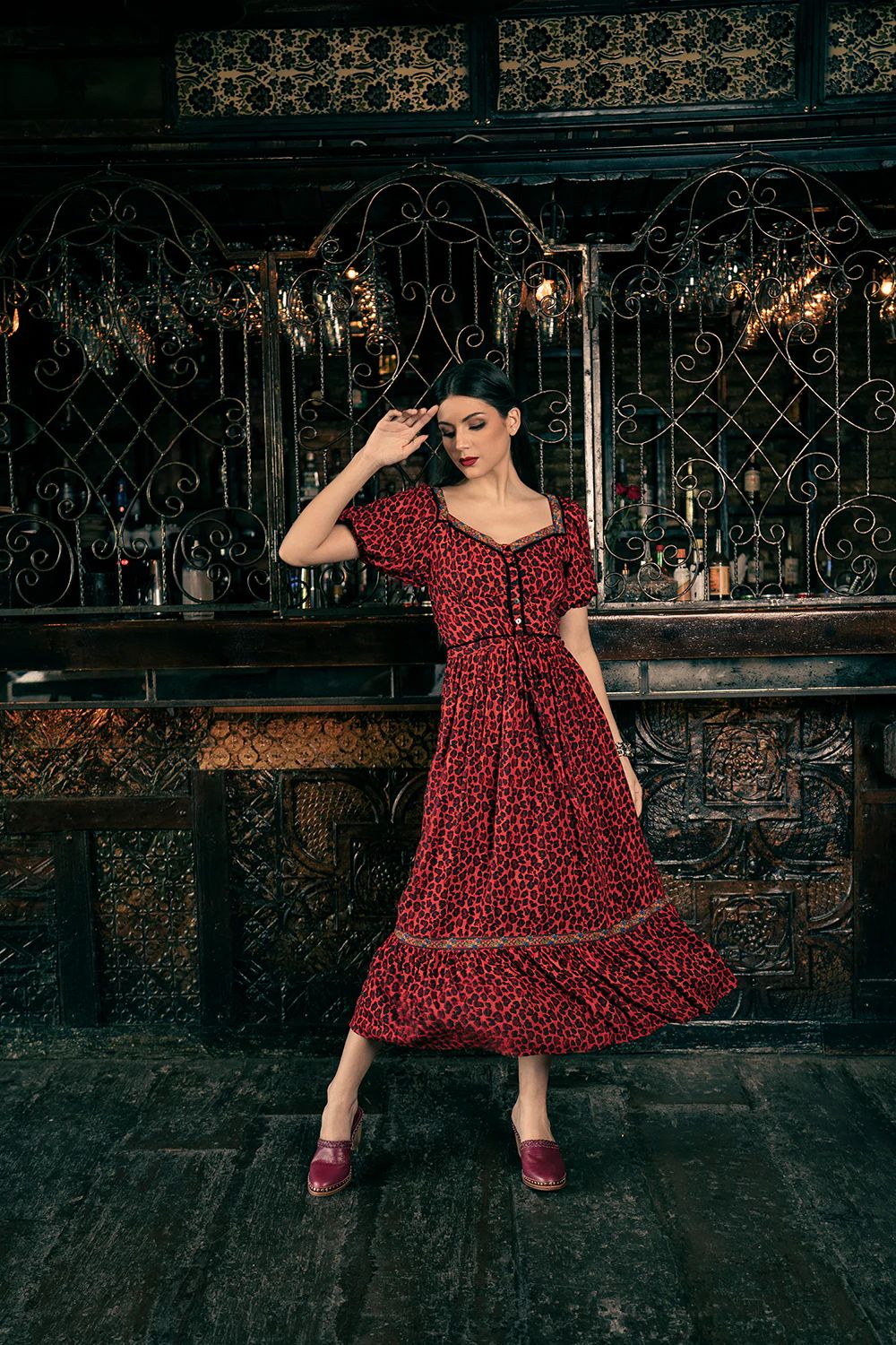 Carol Midi Dress - Elysian Couture